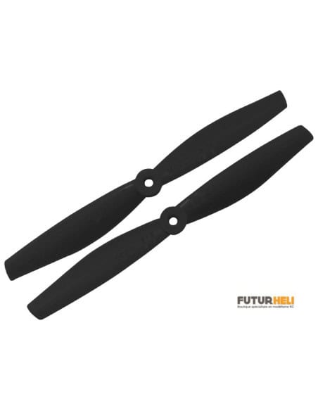 Hélices multirotor 6,5 x 3,5 CW/CCW noir Rakonheli