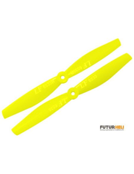 Hélices multirotor 6,5 x 3,5 CW/CCW noir Rakonheli