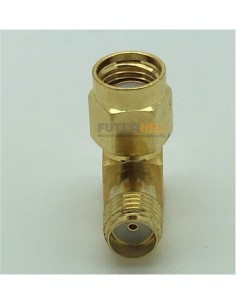 Adaptateur 90° antenne FPV femelle / femelle