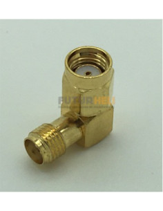 Adaptateur 90° antenne FPV femelle / femelle 2