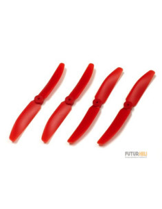 K.DR005R Hélices drone racer (x4) rouge Kyosoho