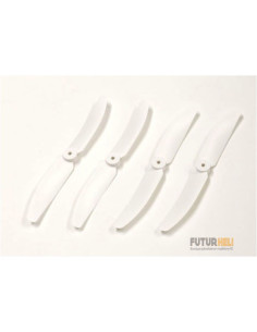 K.DR005W Helice drone racer (4) blanche Kyosho