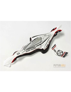 K.DRB001W carrosserie drone racer G-ZERO blanche Kyosho