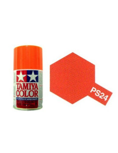 PS24  Tamiya orange fluo pour Lexan 100ml