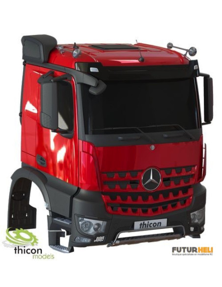 Cabine maquette Arocs-M Mercedes Benz 1/14 eme à peindre