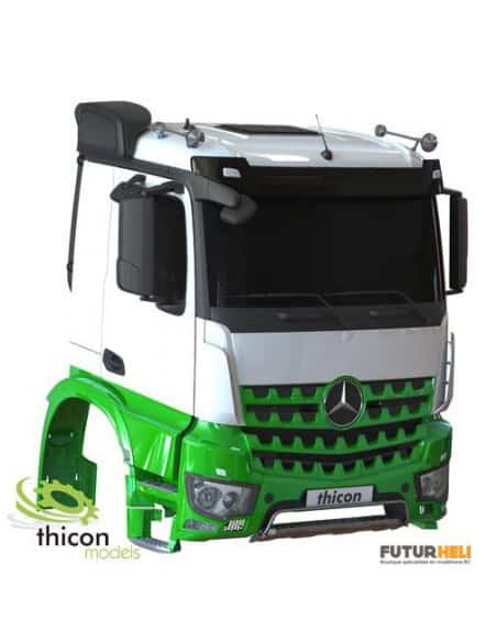 Cabine maquette Arocs-M Mercedes Benz 1/14 eme à peindre
