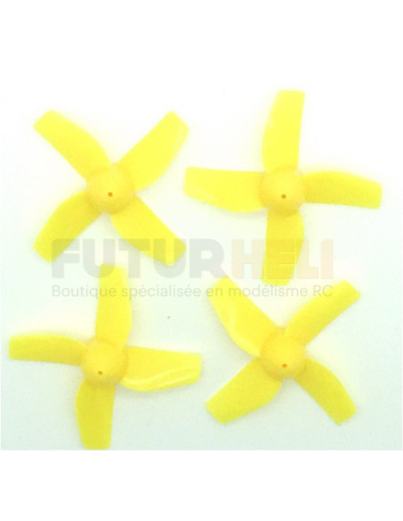 BLH8506 set 4 hélices jaune blade Inductrix FPV