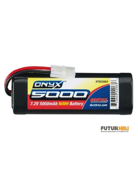 Batterie 5000 mAh nimh 7,2 v prise tamiya