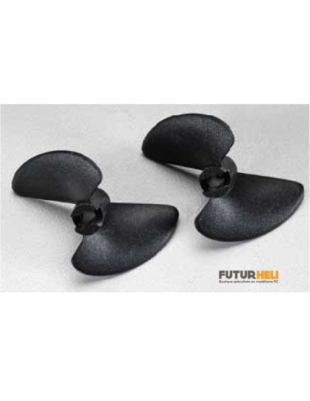 AQUB7766 535 hélices bateau (x2) miss vegas aquacraft