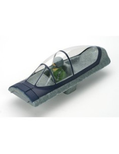 PKZ5013 Cabine T-28D  Trojan Silver / Parkzone