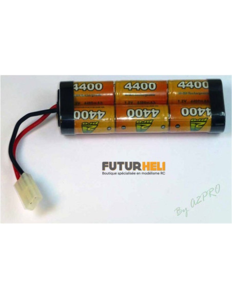 Batterie 4400 mAh Nimh 7,2 v prise Tamiya