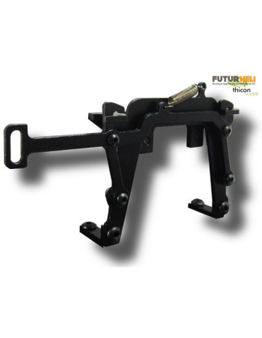 Verrouillage cabine alu noir 1:14 ème Camion RC