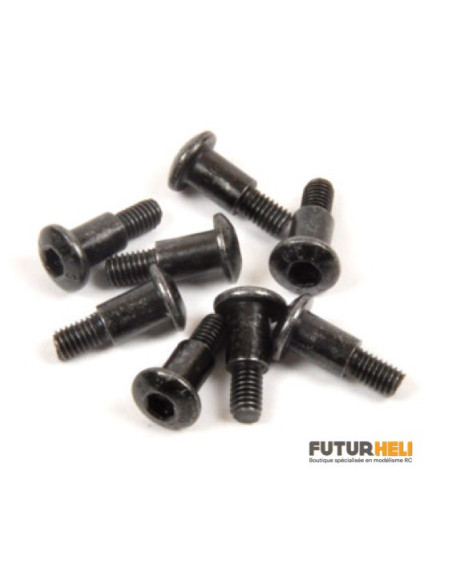 Vis pivot tête ronde 4 x 10 mm (x8)T2M