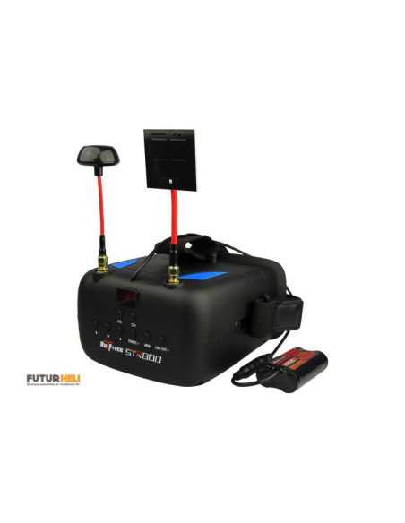 Masque FPV STR800 diversity 5,8ghz 40 canaux + Accu lipo 2S 2200 mAh