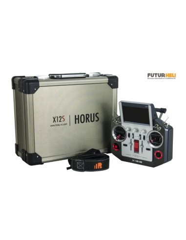 Horus X12S Silver 2,4 ghz télémetry  mode 2 Chargeur EU