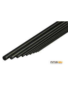 Tige carbone 2,5 mm longueur 1M