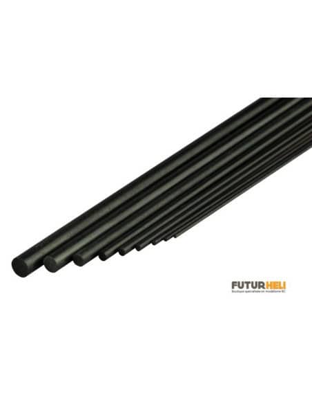 Tige carbone 2,5 mm longueur 1M