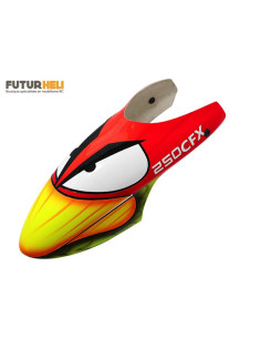 Cabine fibre peinte Blade 250CFX Hangry bird