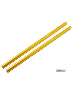 Tube de queue argent (x2) blade 200S Option rakonheli