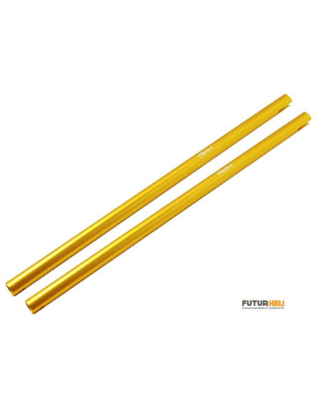 Tube de queue argent (x2) blade 200S Option rakonheli