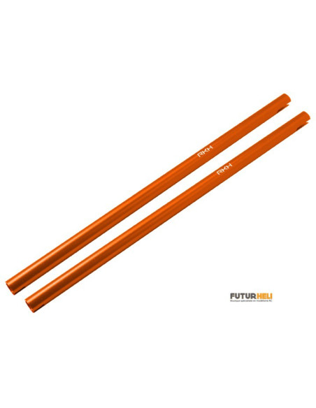 Tube de queue noir (x2) blade 200S Option rakonheli