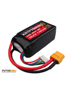 Batterie Lipo HV 1350 mAh 4S 15,2v 50C fiche XT60