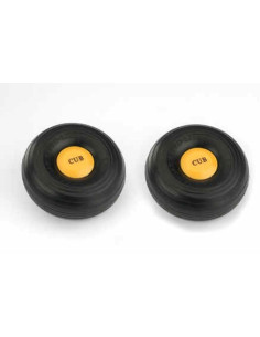 J-3 Cub Roues  40 size 3 1/4" / Hangar 9