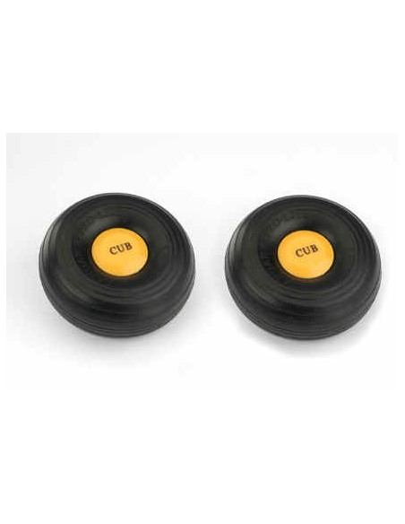 J-3 Cub Roues  40 size 3 1/4" / Hangar 9