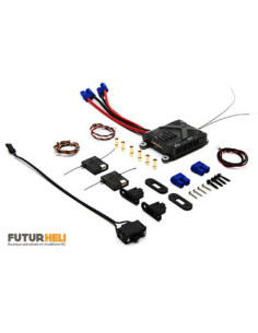 Récepteur AR9130T Télémétrie 9 canaux double alimentation Spektrum SPMAR9130T