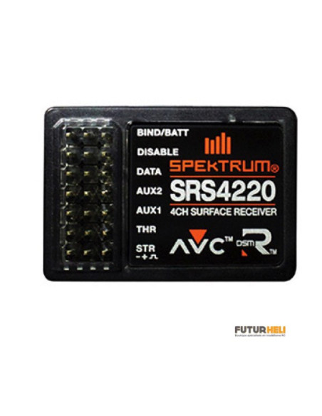Récepteur SR4220 AVC 4 voies DSMR Spektrum