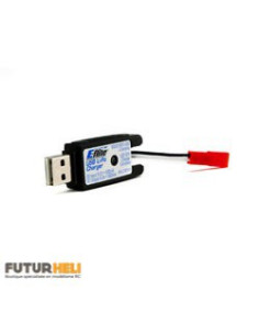 Chargeur lipo USB 1S 500 MAh prise UMX e-flite EFLC1010