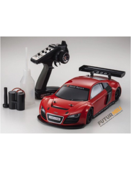 Audi R8 4WD mot thermique +radio Kyosho 33205B