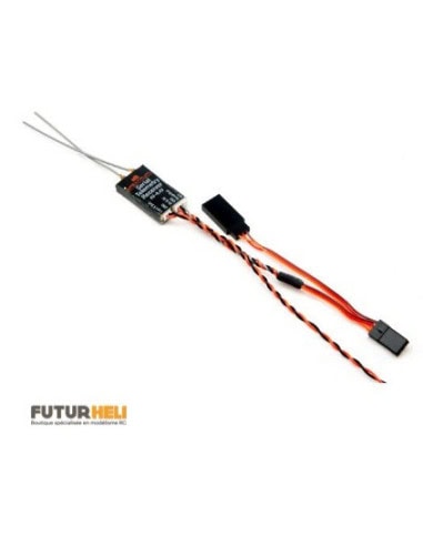 Récepteur quad racer + télémétrie Spektrum DSMX