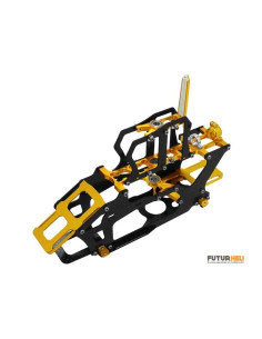 Châssis option argent blade 200S Alu-carbone Rakonheli