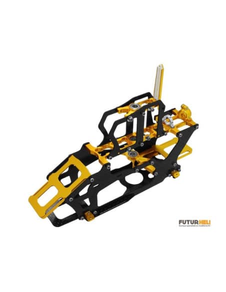 Châssis option argent blade 200S Alu-carbone Rakonheli