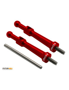 Support cabine alu rouge blade 130s Option Rakonheli