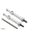 Support cabine alu argent blade 130s Option Rakonheli