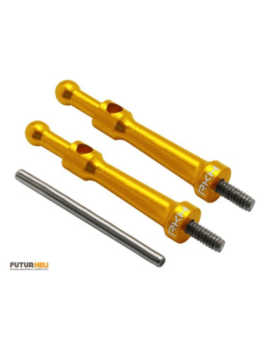 Support cabine alu argent blade 130s Option Rakonheli