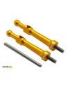 Support cabine alu argent blade 130s Option Rakonheli