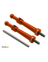 Support cabine alu noir blade 130s Option Rakonheli