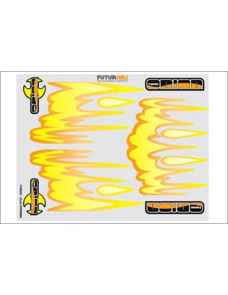Planche autocollant CB gold  ORi59061