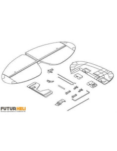 Empennage FunCub XL Multiplex 224435