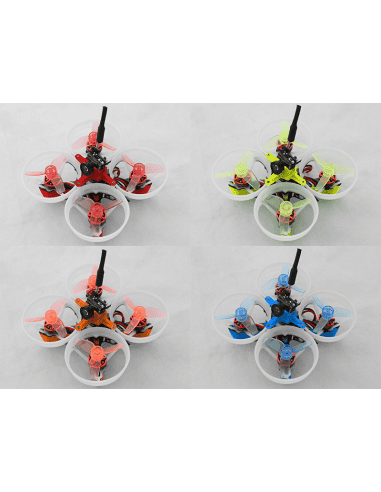 Quad X Kit (brushless motor) 66mm Carbone Delrin rakonheli 66DQX