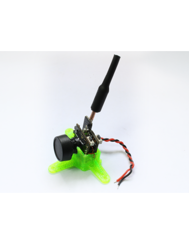 Support camera FPV 10 degrés vert Rakonheli 3DP001-G