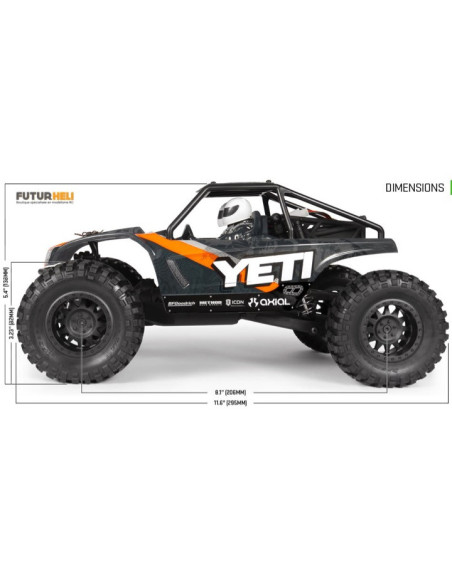 Axial YETI JR 1/18 Rock Racer 4WD RTR (complet) AX 90054