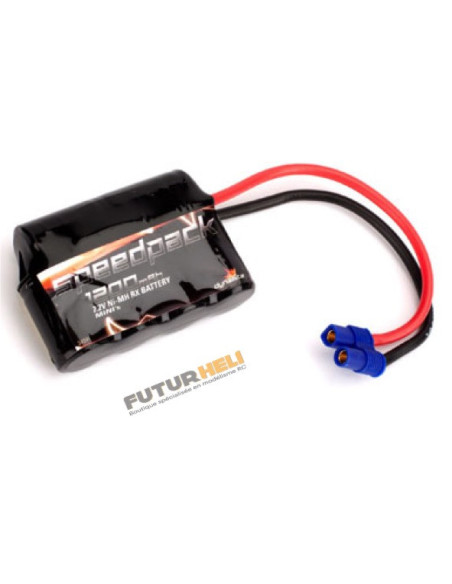 Batterie NIMH 1200 mAh 7,2v prise EC3 Dynamite RC
