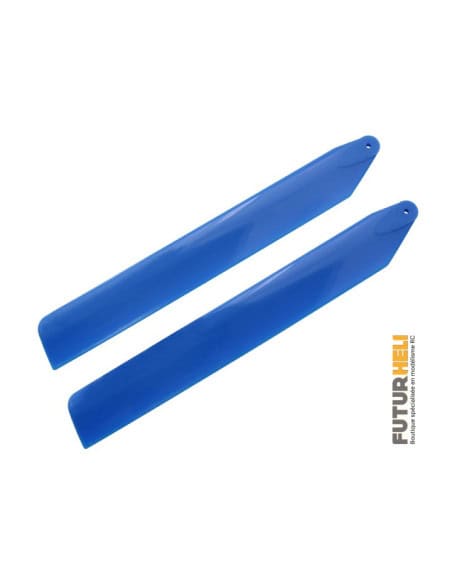 Pales plastique vert 133mm blade 130S Option Rakonheli MBL133-G