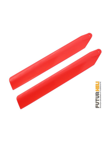 Pales plastique noir133mm blade 130S Option Rakonheli MBL133-K