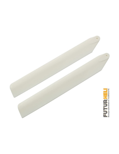 Pales plastique Pink 133mm blade 130S Option Rakonheli MBL133-P