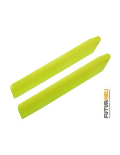 Pales plastique Pink 133mm blade 130S Option Rakonheli MBL133-P